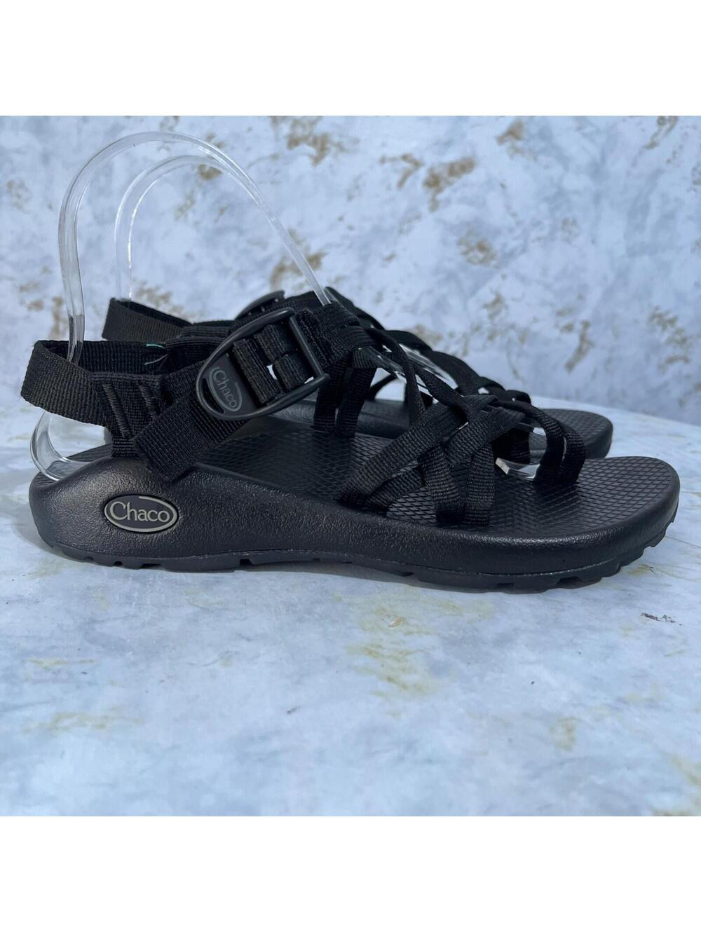 Chaco ZX2 Classic Women's Size 7 Shoes Black Strappy Adjustable Outdoor Sandals
